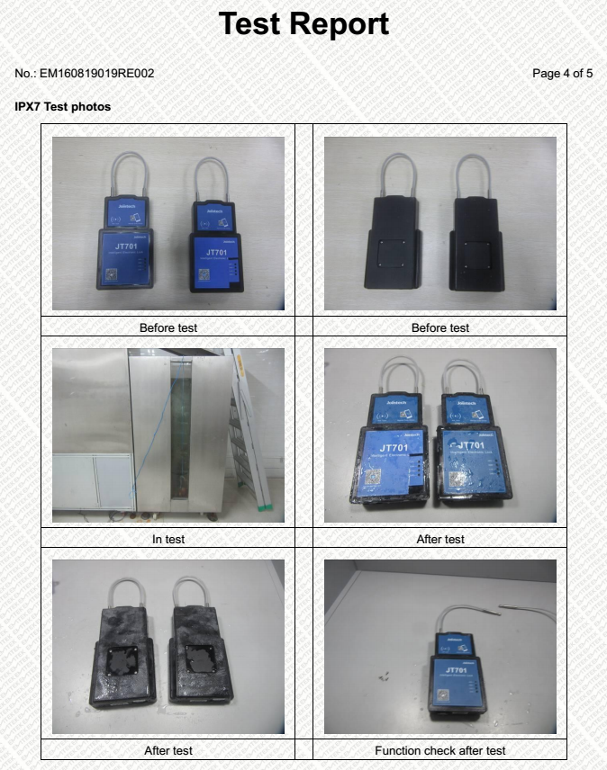 Staubdichte GPS Türschloss-Kühlkette-Temperatur-Überwachungs-Geräte ISO9001 16