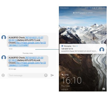 Verfolger-Verschluss-Kühlkette-Temperatur-Überwachungs-Geräte JT701T 4G G/M GPS 6