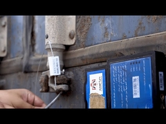 Intelligente Überwachung von den LKWs, die durch die Gewohnheiten in Jordanien überschreiten