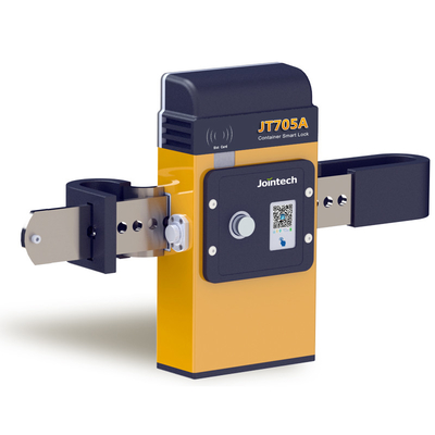 SmartGuard 4G-XT Manipulationssichere GPS-Sperre. IP68 wasserdichtes Containersiegel mit 180-Tage-Batterie und Stoßwarnungen für grenzüberschreitende Logistik.