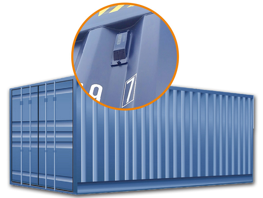 Geräte mit langer Akkulaufzeit GPS Container Lock mit GPRS/GSM/Bluetooth-Kommunikationsmodus und hochpräziser GPS-Positionierung